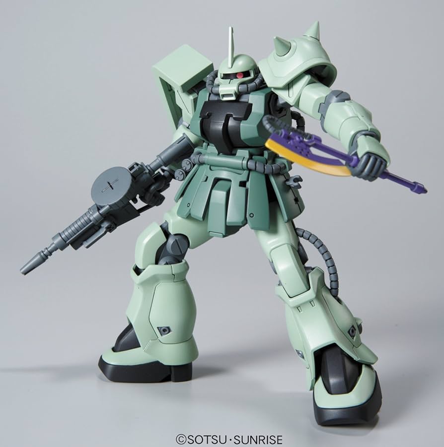Amazon | HGUC 1/144 MS-06F-2 ザクII F2型 ジオン軍仕様 (機動戦士