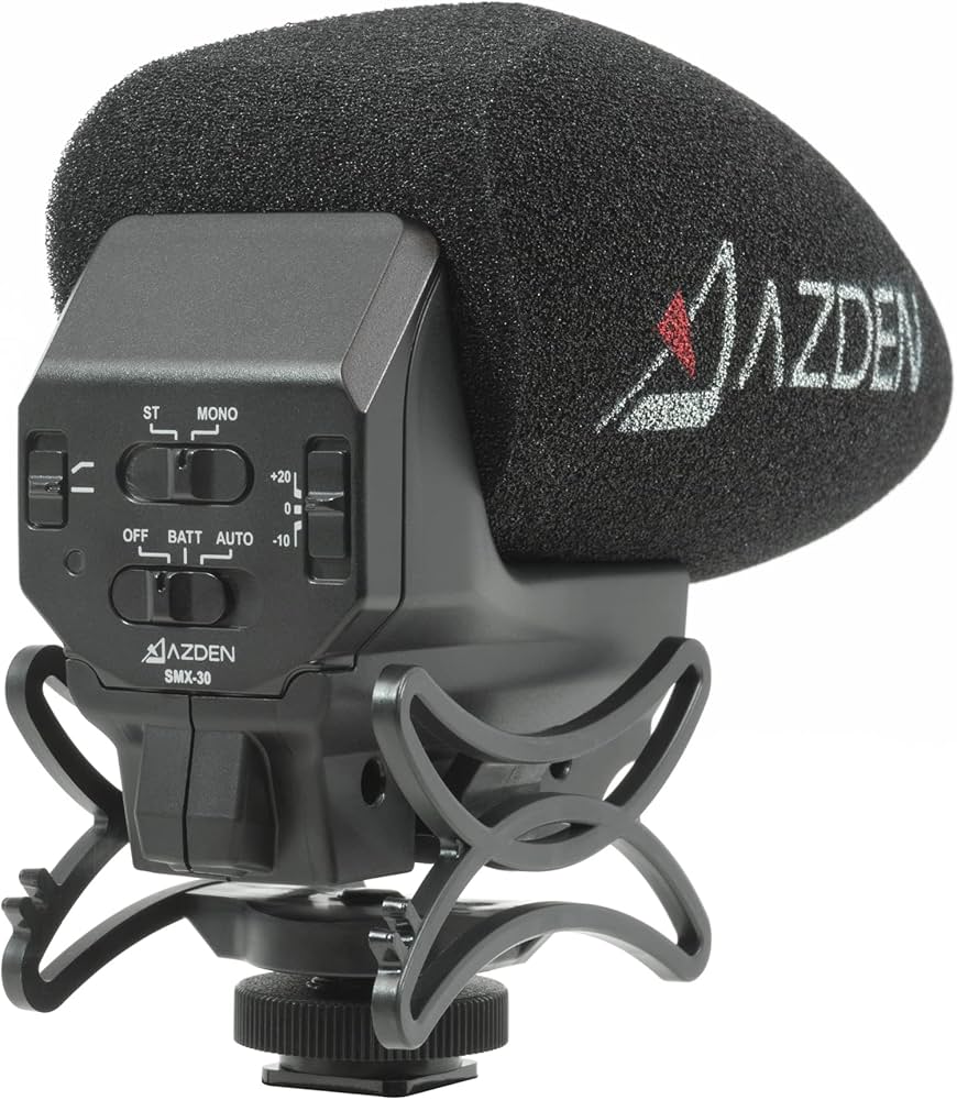 Amazon.com : Azden SMX-30 Stereo/Mono Switchable Video Microphone