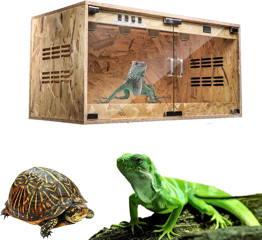Amazon | 2025新型 爬虫類 ケージ 120cm【Errtsdb レプタイルボックス