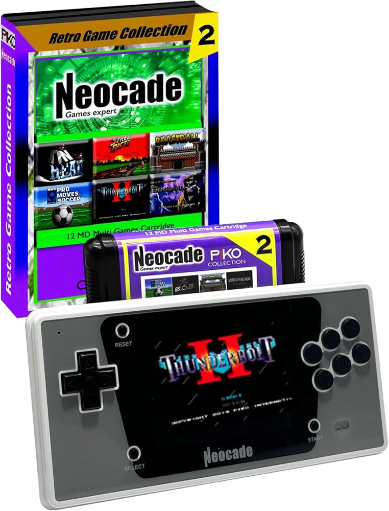 Amazon | NEOCADE ポータブル ハンドヘル ドゲーム機 30pfs セガメガ