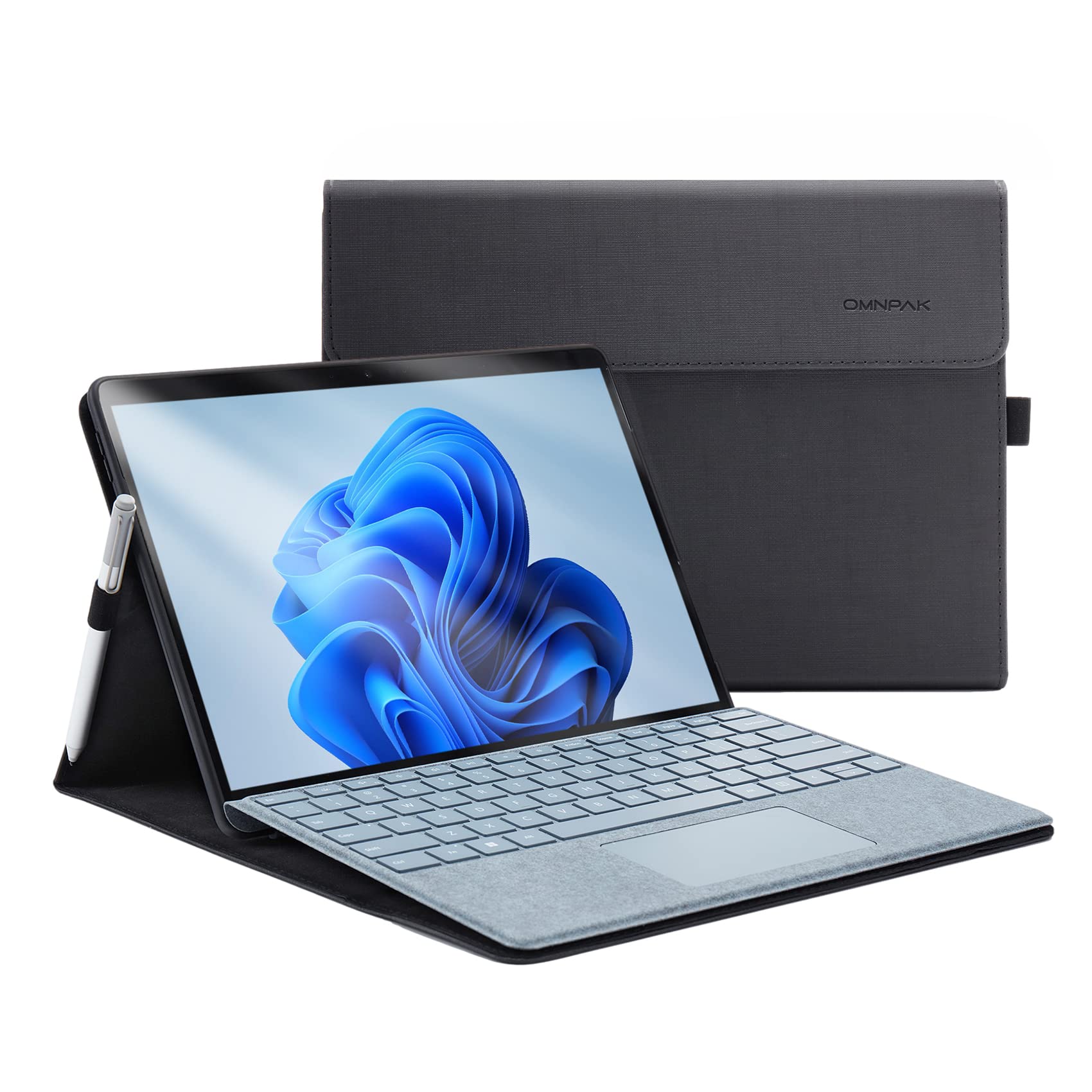 Amazon.com: Omnpak Microsoft Surface Pro 8 Case,Multi-Angle Slim