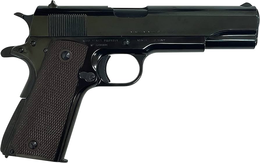 Amazon | マルシン コルト ガバメント M1911A1 WディープブラックABS