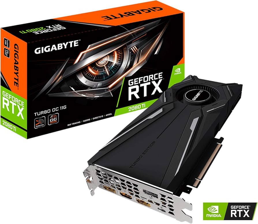 Amazon.com: GIGABYTE GeForce RTX 2080 Ti Turbo OC 11G (rev. 2.0