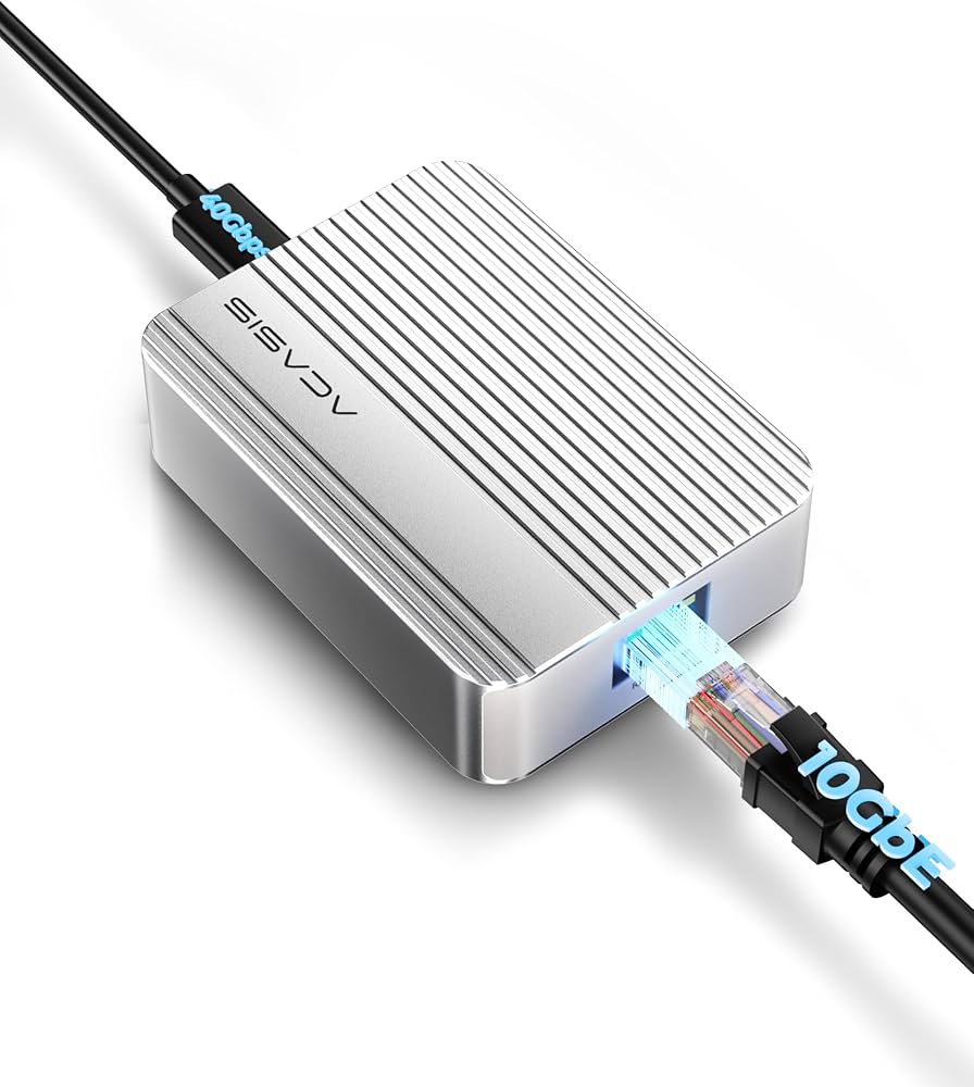 Amazon.com: ACASIS USB4 to10gb ethernet Adapter High-Speed USB C