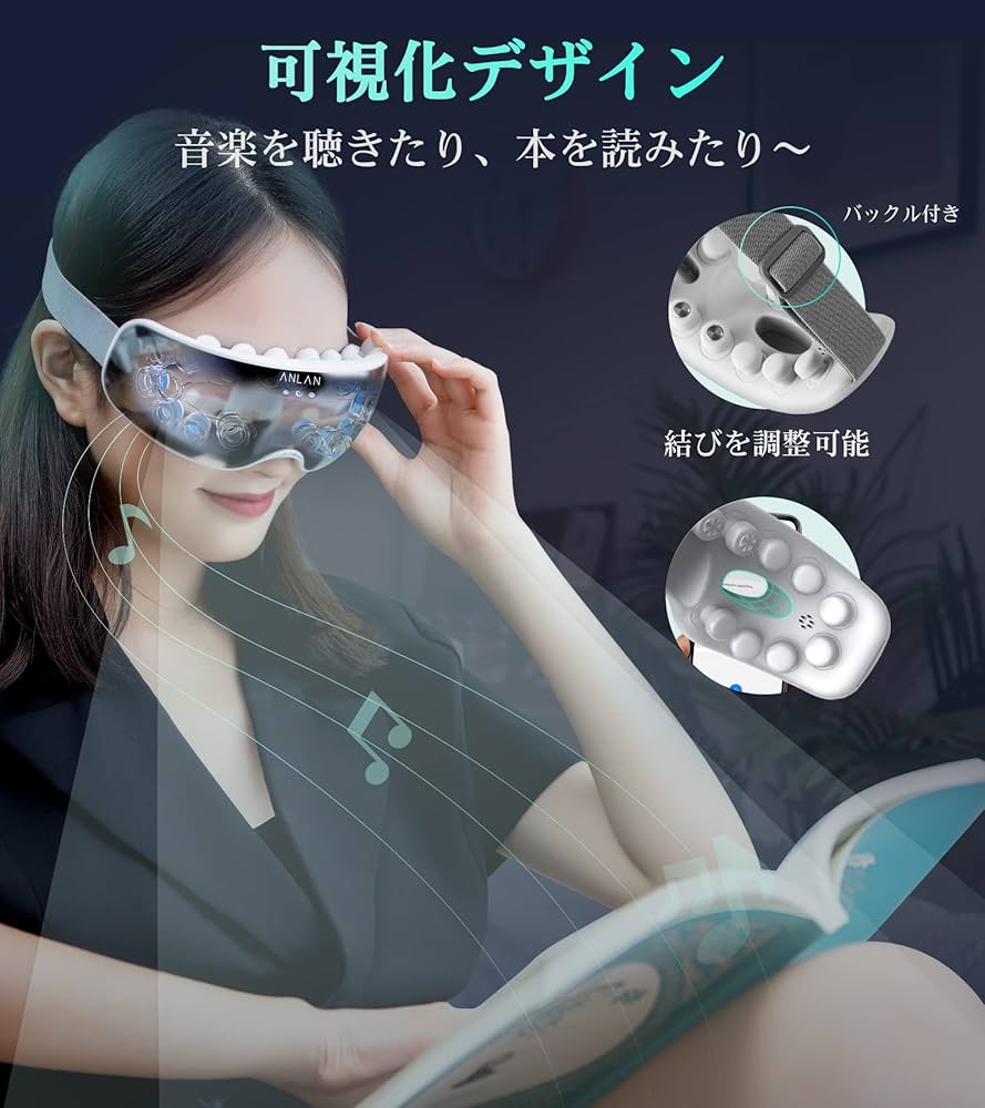 Amazon | ANLAN アイウォーマー 可視 目元エステ EMS 温熱 目元ケア