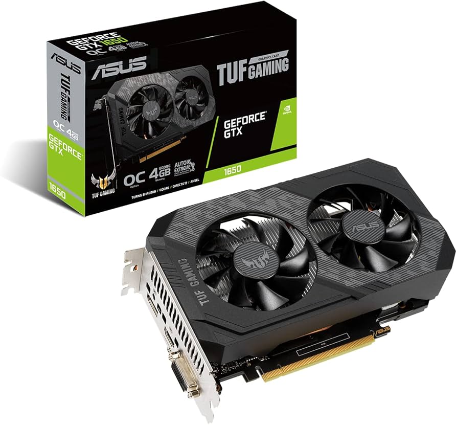 Amazon.com: ASUS GEFORCE GTX 1650 TUF Gaming OC Edition 4GB GDDR6