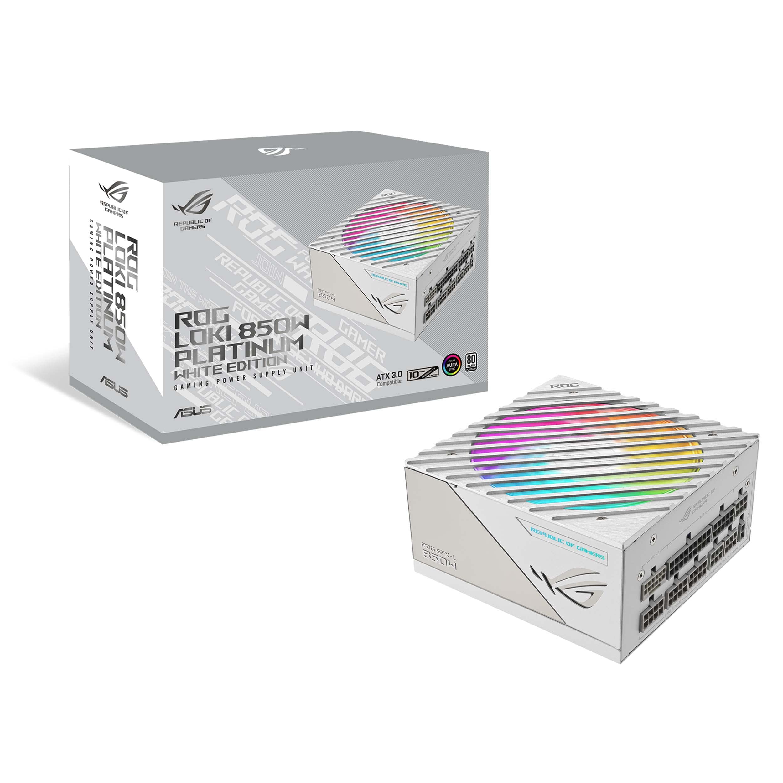 Amazon.com: ASUS ROG Loki SFX-L 850W Platinum White Edition (Fully