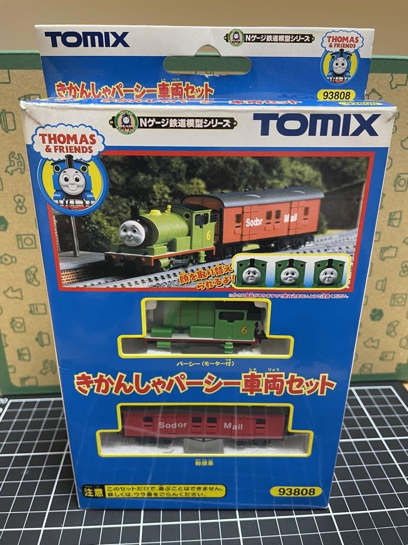 Amazon.co.jp: TOMIX きかんしゃパーシー車両セット 93808 Nゲージ