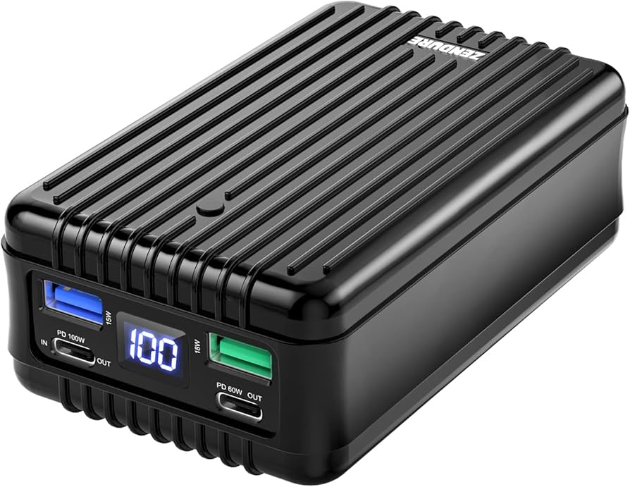 Amazon | Zendure SuperTank モバイルバッテリー ブラック 27,000mAh