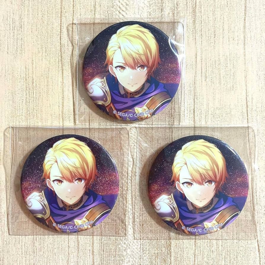 Amazon.co.jp: 神代類 天馬司 グリッター缶バッジ グリ缶 イラスト