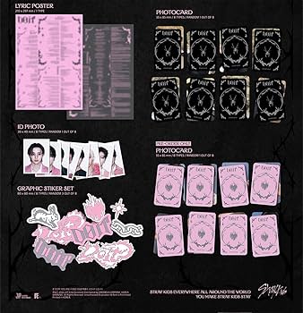 8 Set.) STRAY KIDS SKZ IT TAPE [DO IT] Album ACCORDION Ver./ 8CD+8