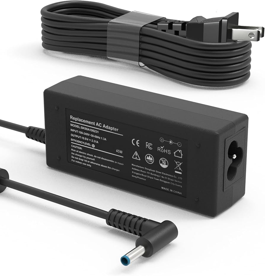 Amazon.co.jp: 【HP用ノートパソコン充電器】 45W ACアダプター交換用