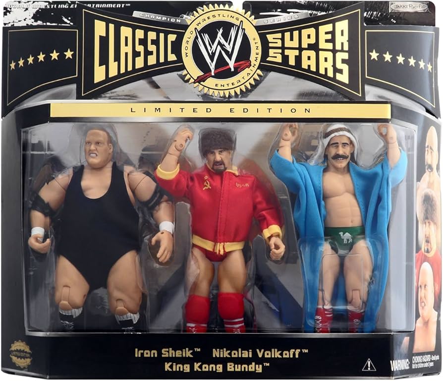 Amazon.com: WWE Classic Iron Sheik - Nikolai Volkoff - King Kong