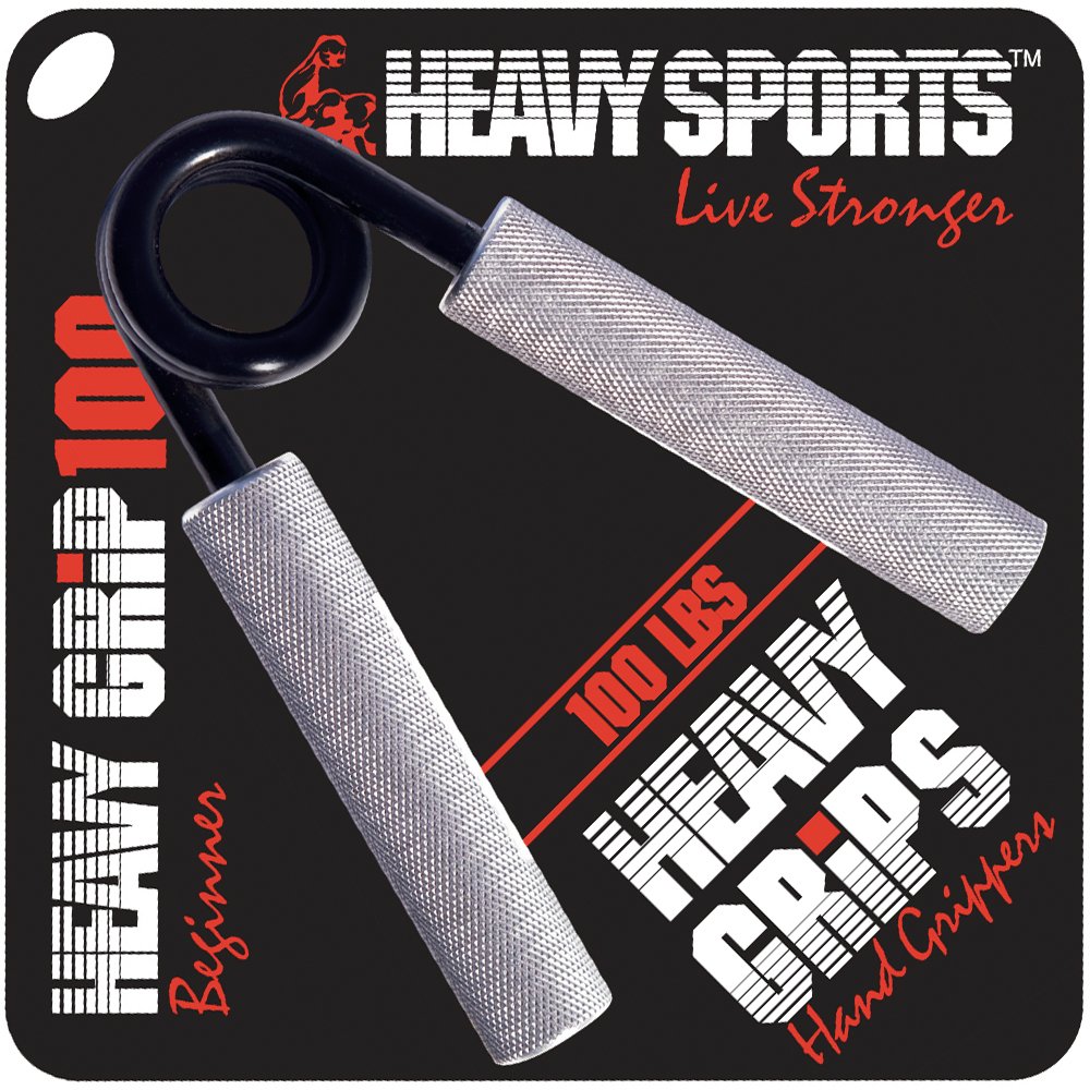 Amazon | HEAVY SPORTS ハンドグリッパー ヘビーグリップ 100lb_45kg