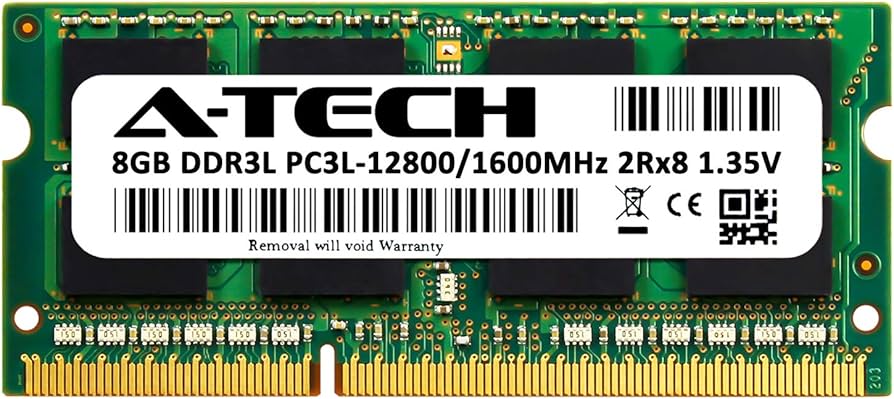 Amazon.com: A-Tech 8GB RAM for Lenovo THINKPAD L540 | DDR3 1600MHz