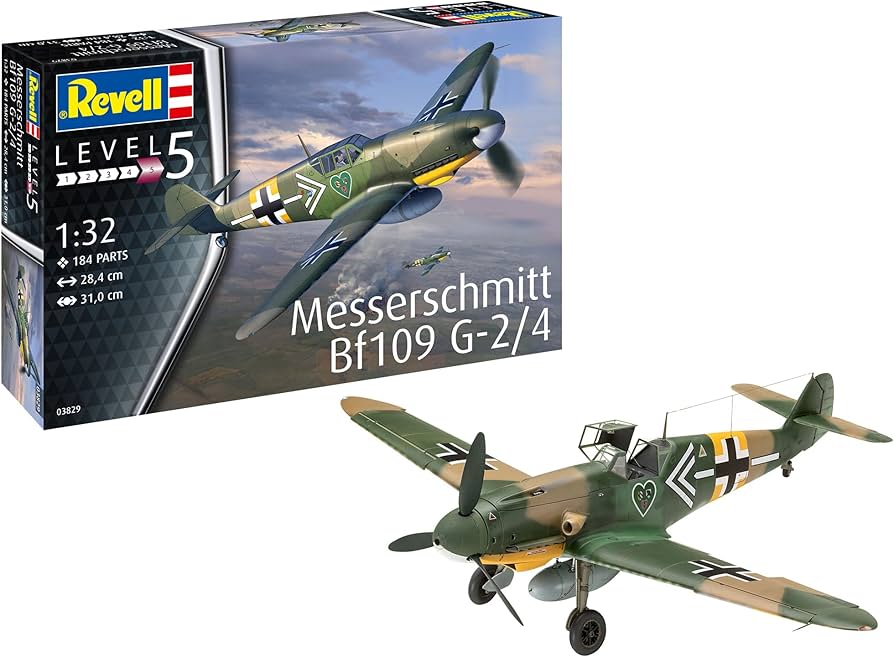 Amazon | ドイツレベル(Revell) 1/32 ドイツ空軍 メッサーシュミット