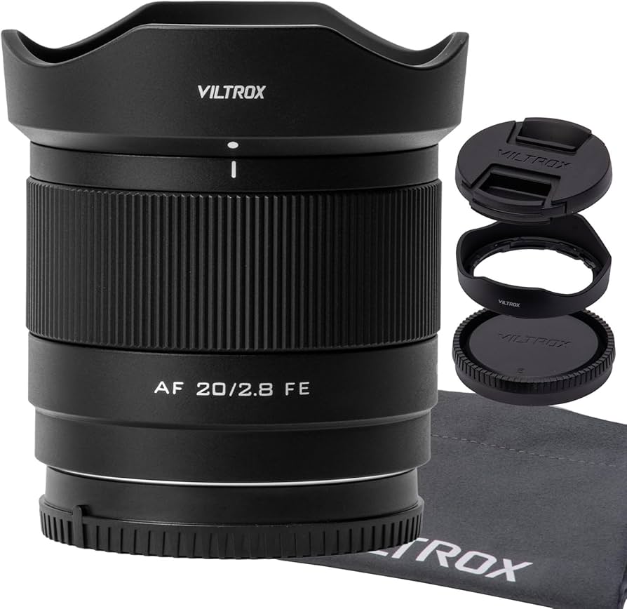Amazon.com : VILTROX 20mm f/2.8 FE, e Mount Lens AF 20mm f2.8 Full