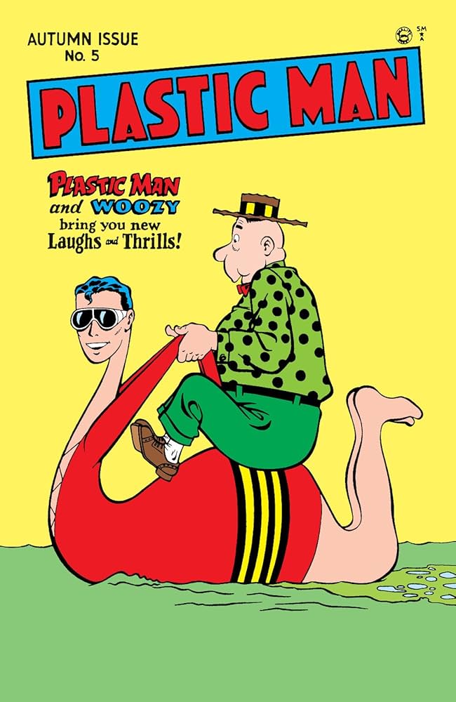 Amazon.com: Plastic Man (1943-1956) #5 eBook : Cole, Jack, Cole