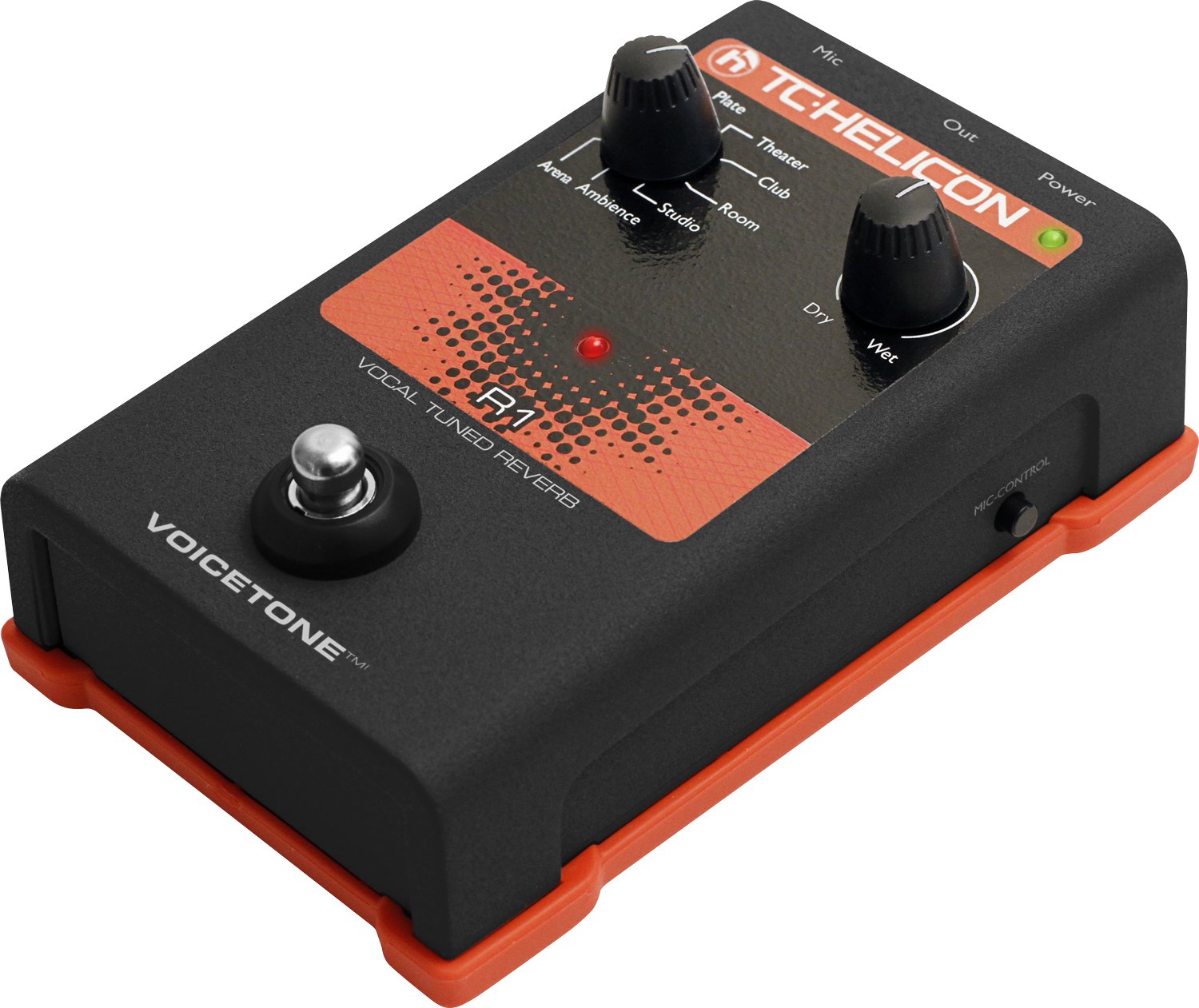 Amazon.co.jp: TC HELICON ボーカル用リバーブペダル VOICETONE R1