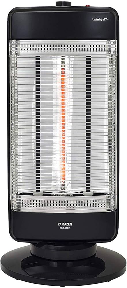 Amazon | [山善] 速暖カーボンヒーター&遠赤外線シーズヒーター搭載