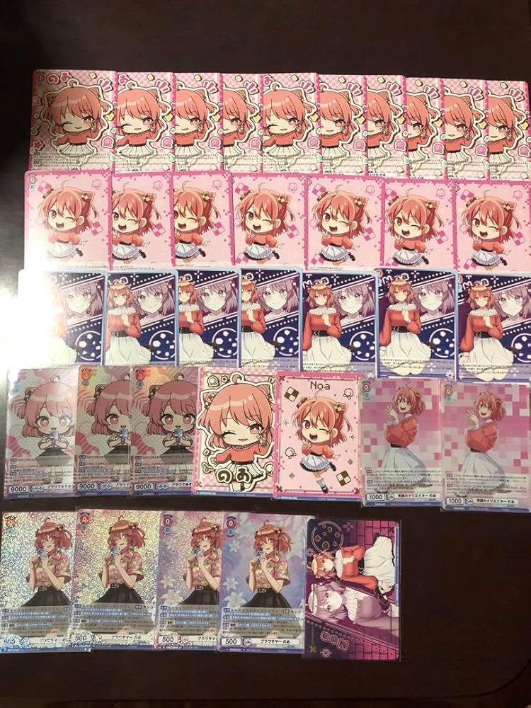 Amazon.co.jp: カラフルピーチ ブラウ のあ カード まとめ売り : おもちゃ