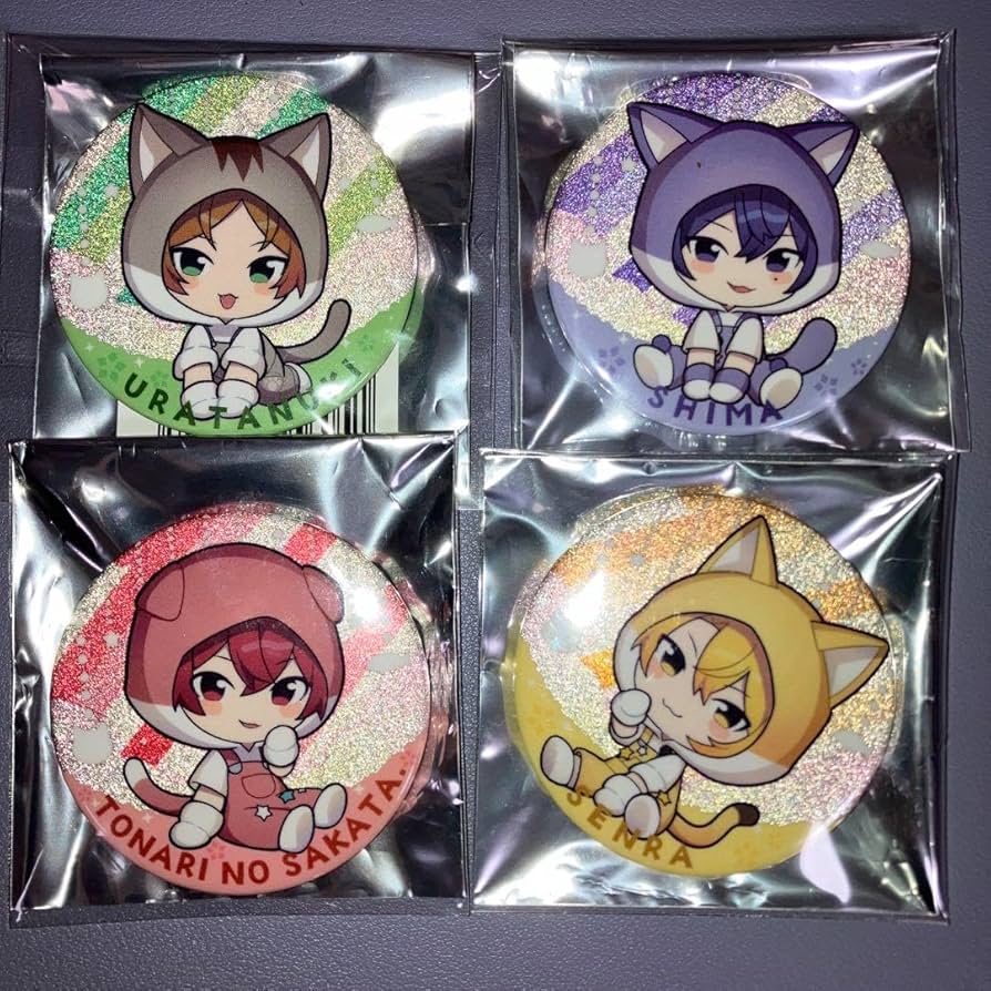 うらたぬき うりゃこ 缶バッジ20点 うらたぬき 缶バッジ