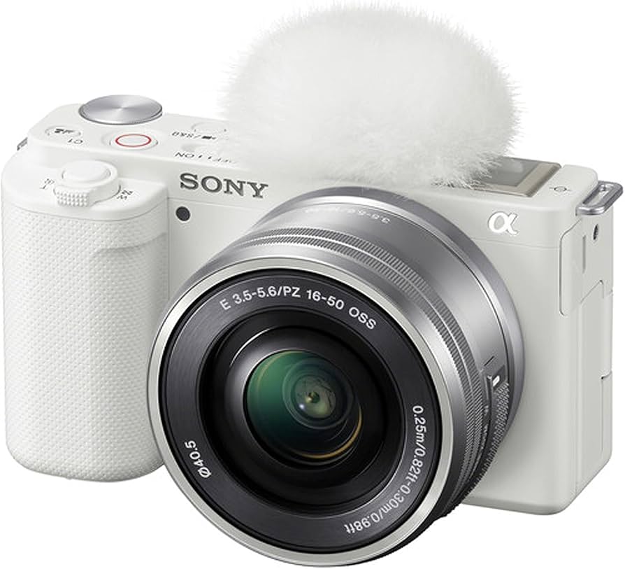 Amazon.com : Sony ZV-E10 (White) Mirrorless Camera with 16-50mm