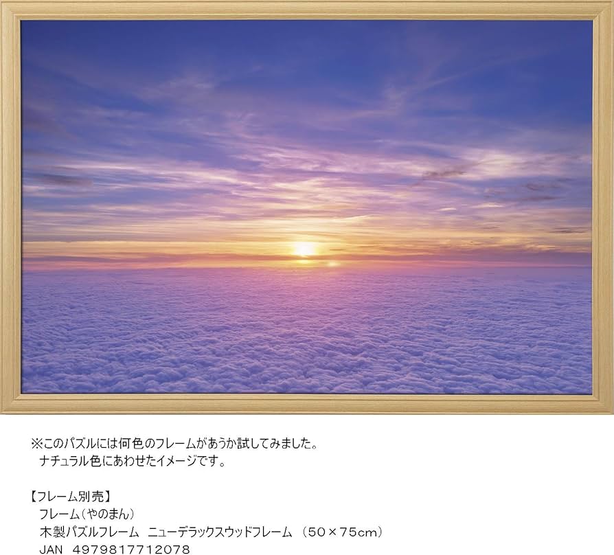 Amazon.co.jp: 1000ピース ジグソーパズル KAGAYA 雲海 (50x75cm