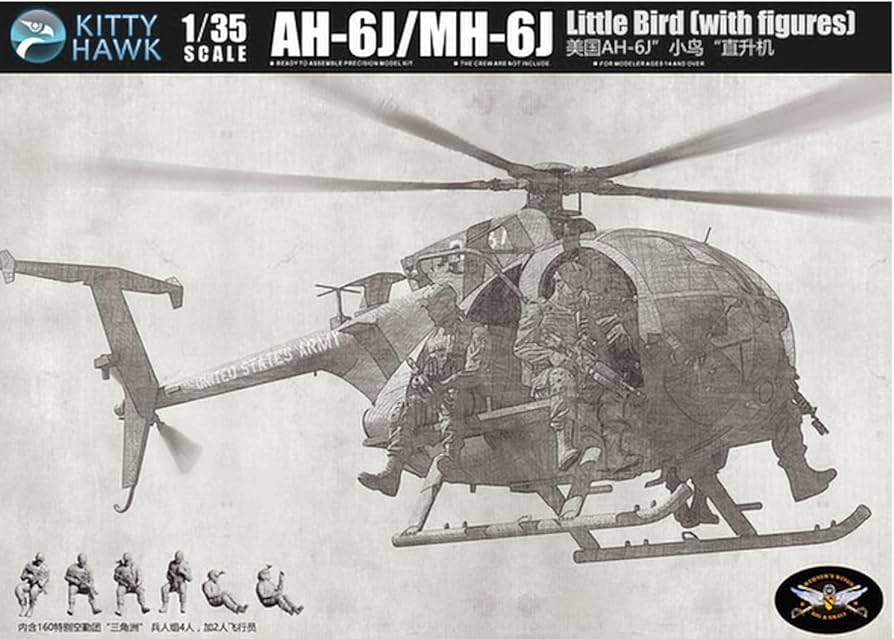 Amazon | キティホークモデル(Kitty Hawk Model) 1/35 AH-6J/MH-6J