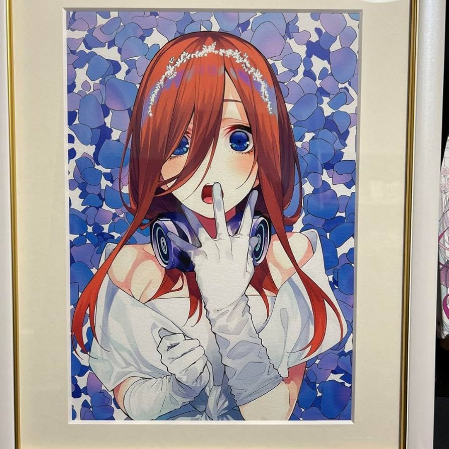 五等分の花嫁展 複製原画 中野三玖 売れ筋 五等分の花嫁 中野三玖 複製
