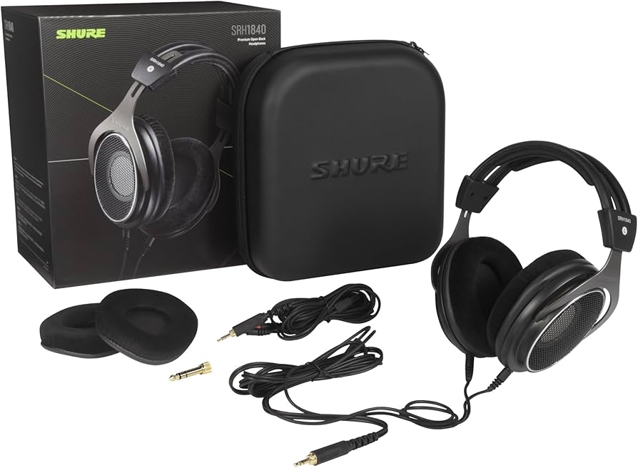 Amazon.com: Shure SRH1840 Professional Open Back Headphones