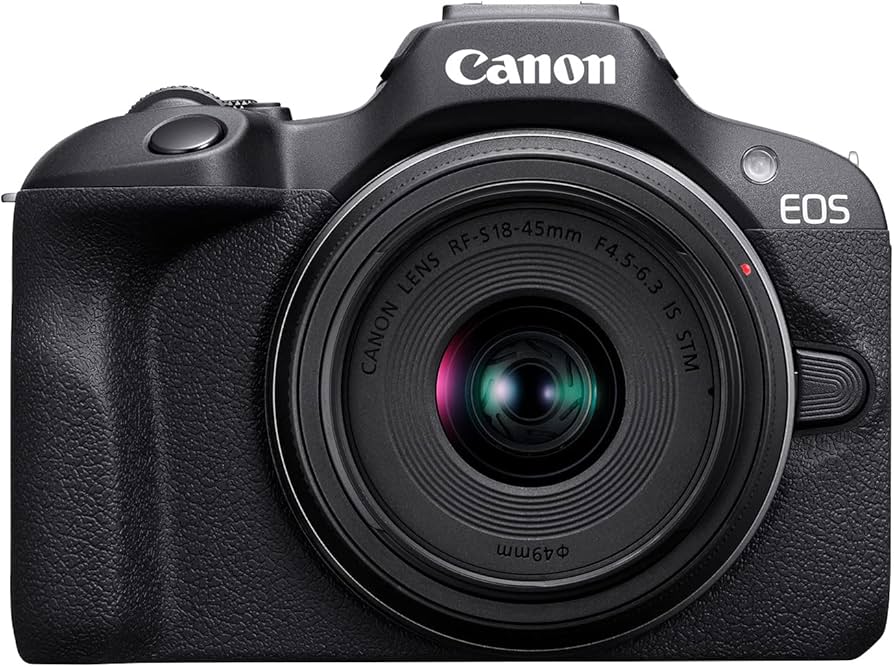 Amazon.com : Canon EOS R100 Mirrorless Camera RF-S18-45mm F4.5-6.3