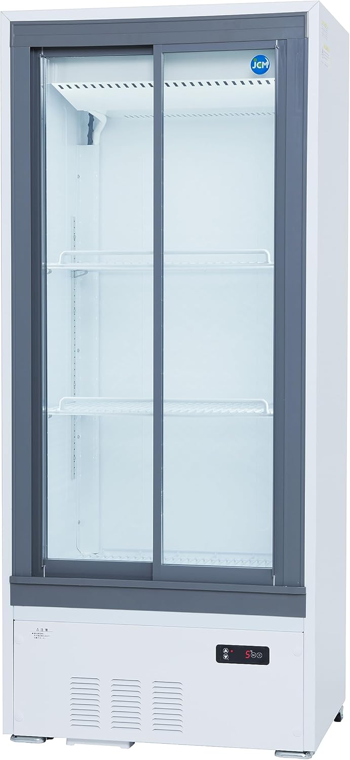 111 業務用 冷蔵ショーケース オフィスコンビニ XW-105 左右開き 小型