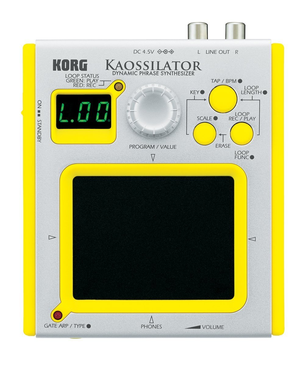 Amazon.com: Korg Kaossilator Dynamic Phrase Synthesizer : Musical