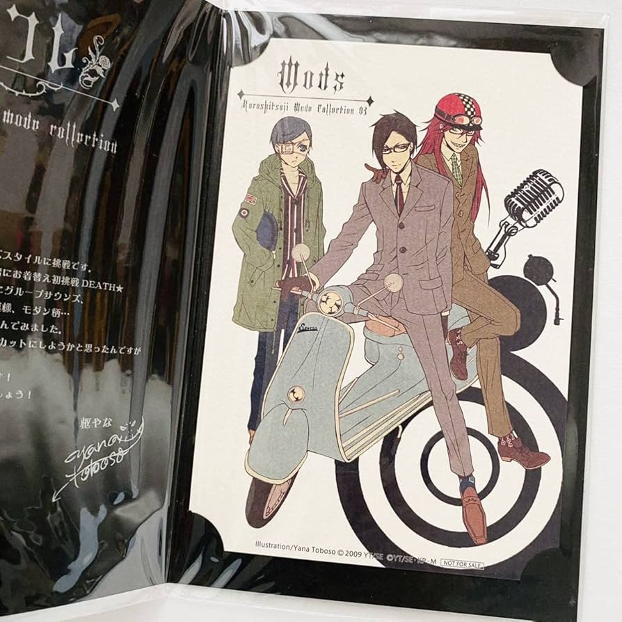 Amazon.co.jp: 黒執事クロコレ/イラストカード/アニメイト/特典