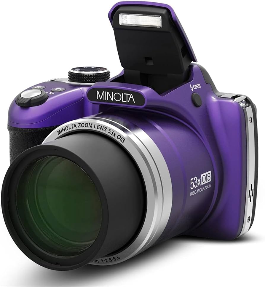Amazon.com : Minolta Pro Shot 16MP HD Digital Camera – 53x Optical