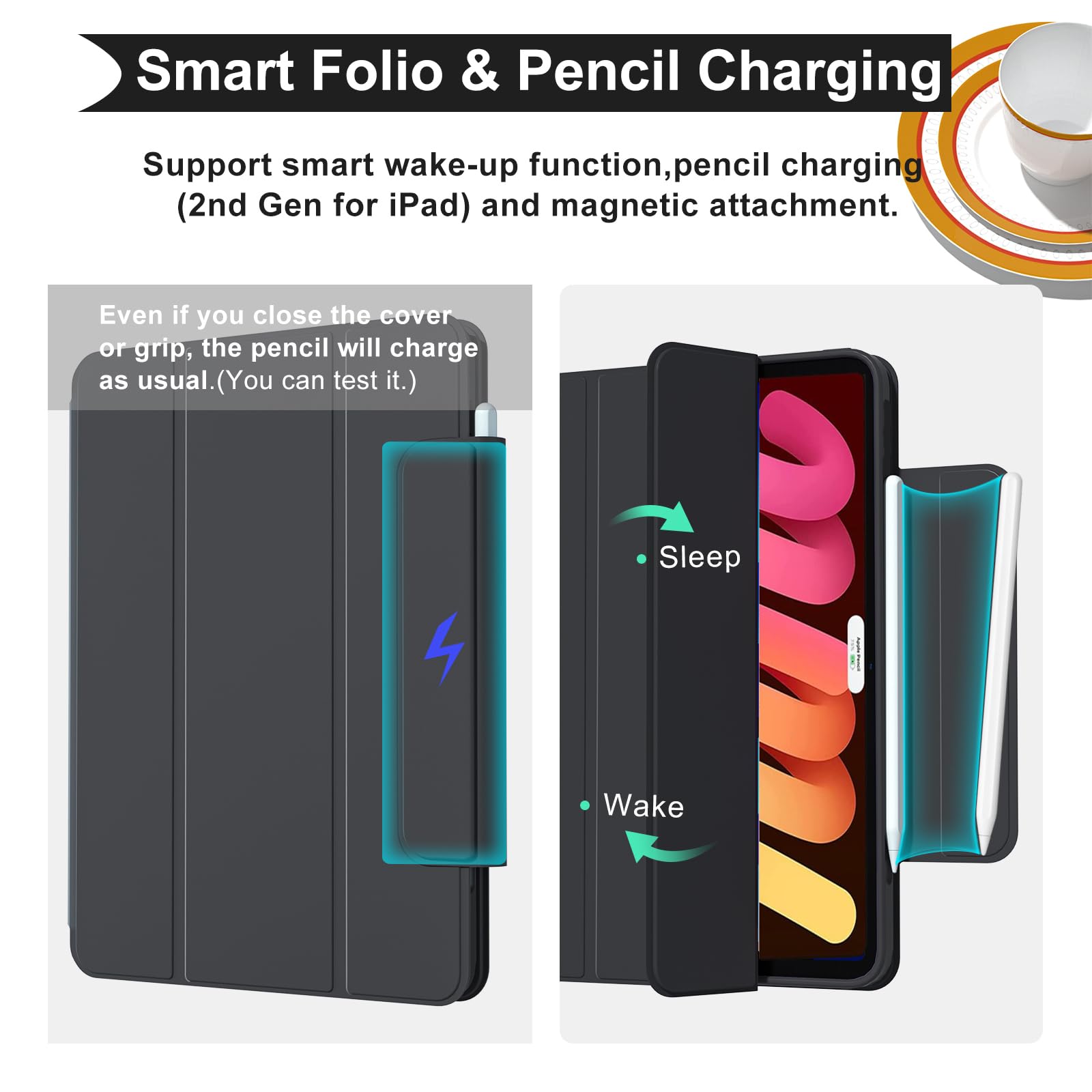 Amazon.com: ZENLU iPad mini 6th 7th Generation Case with Removable