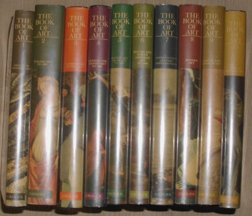 The Book of Art (10 Volume set): Strong, Donald / Bovini, Giuseppe