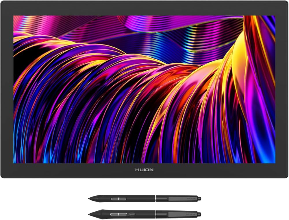 Amazon | HUION 液タブ 液晶タブレット Kamvas Pro 27 (4K) 27型の大