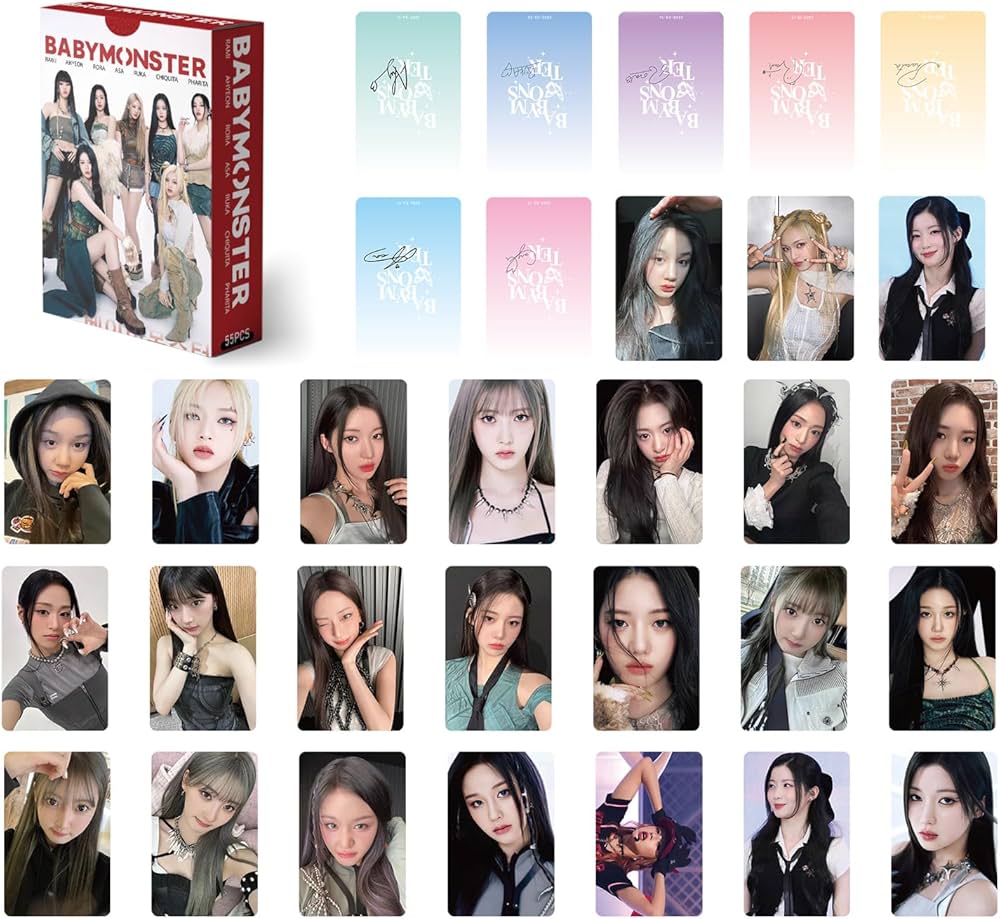 Amazon.co.jp: ベイビーモンスター BABYMONSTER トレカ フォトカード