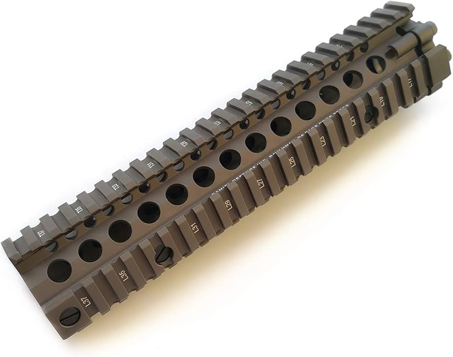 Amazon.co.jp: 6mmtac DANIEL DEFENSEタイプ MK18 mod1 ras2 FDE 9.5