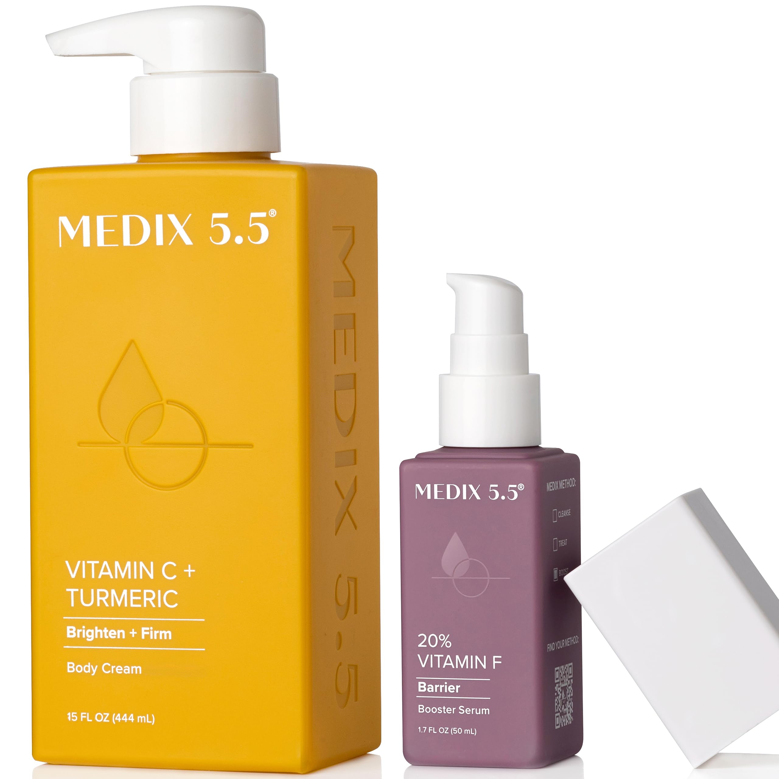 Amazon.com: MEDIX Vitamin C Cream + Vitamin F Booster Serum Body