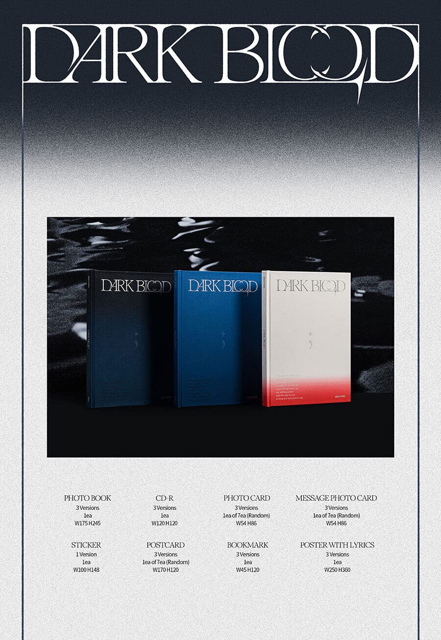 Enhypen Dark Blood Album (Full Version) K-POP Sealed : Amazon.ca: Home
