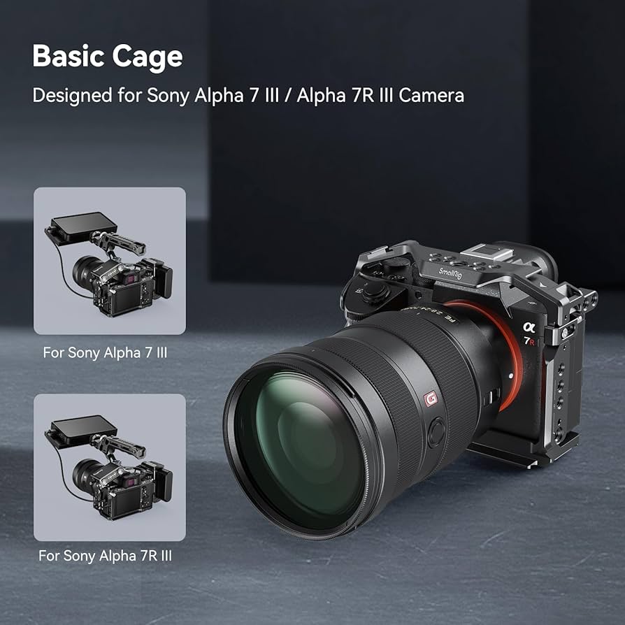 SmallRig A7 III / A7R III Camera Cage for Sony Alpha 7 III / Alpha