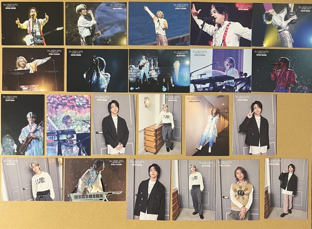 Amazon.co.jp: Mrs GREEN APPLE コンプリート フォトカード ホワイト