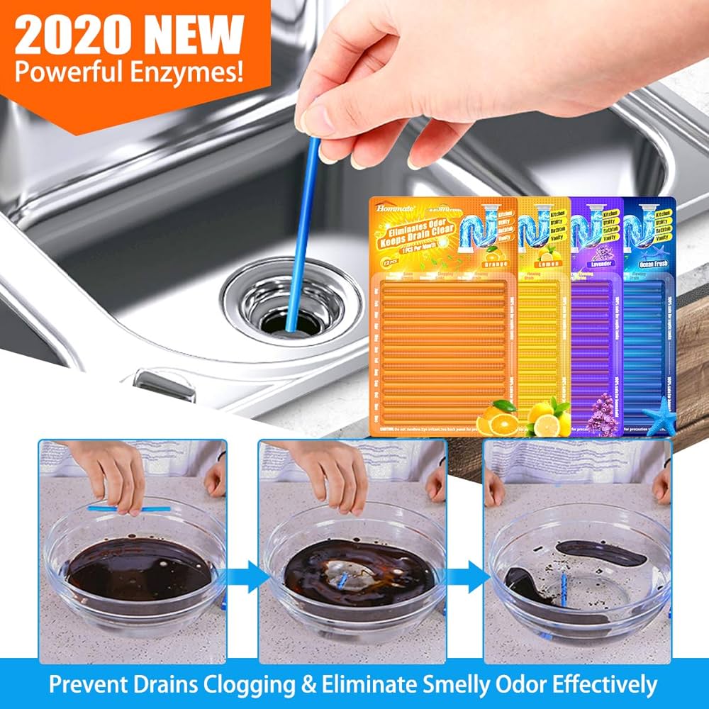 Amazon.com: Drain Sticks Drain Cleaner Sticks Drains Cleaner