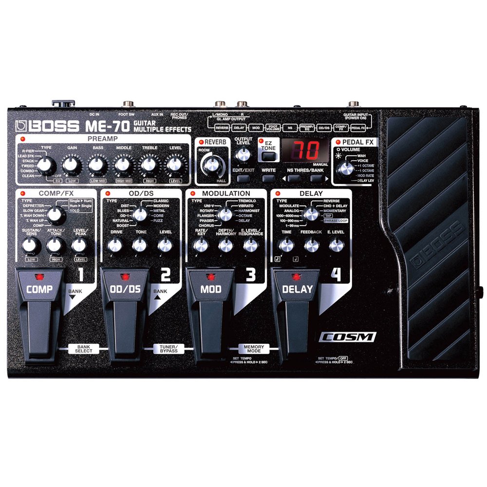 Amazon.com: Boss ME-70 Guitar Multiple Effects Pedal Board