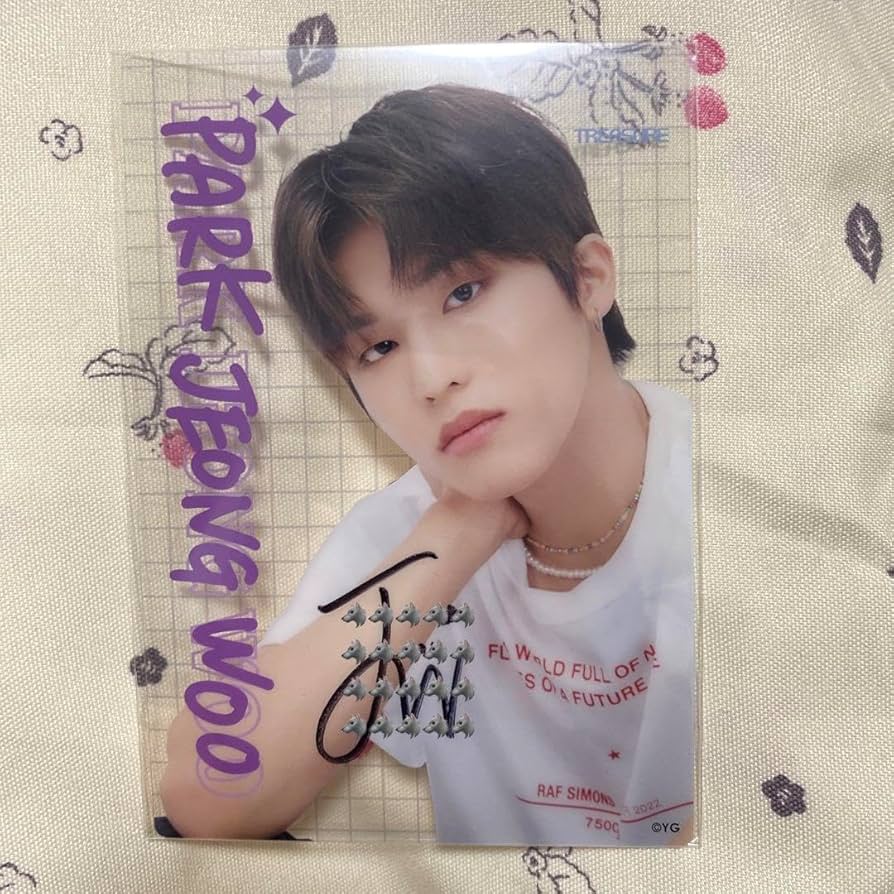 Amazon.co.jp: 最終！ TREASURE クリアカード パクジョンウ 直筆サイン