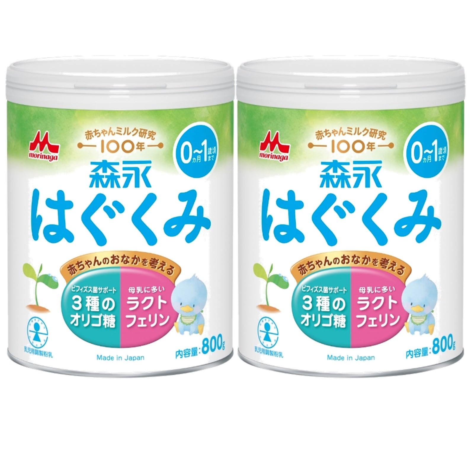 Amazon.co.jp: 【Amazon.co.jp限定】 森永 はぐくみ 大缶 800g×2缶