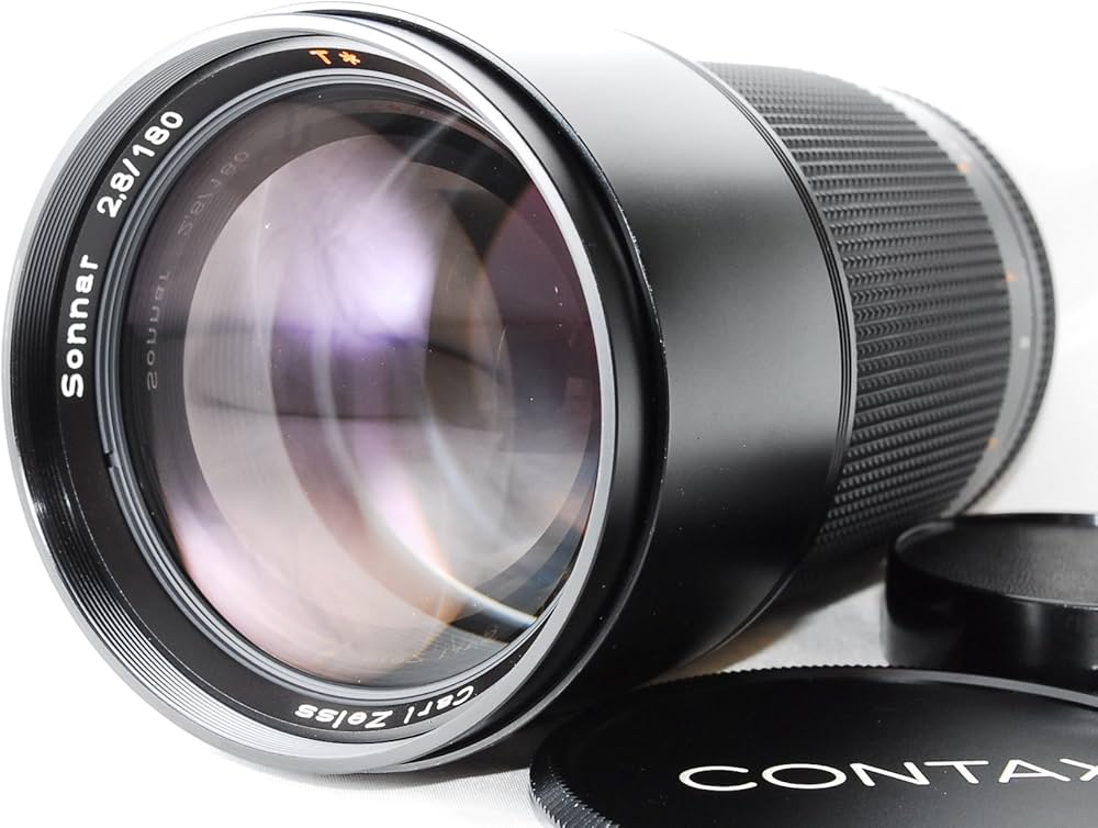 Amazon | CONTAX Carl Zeiss SonnarT* 180mm F2.8 | クローズアップ